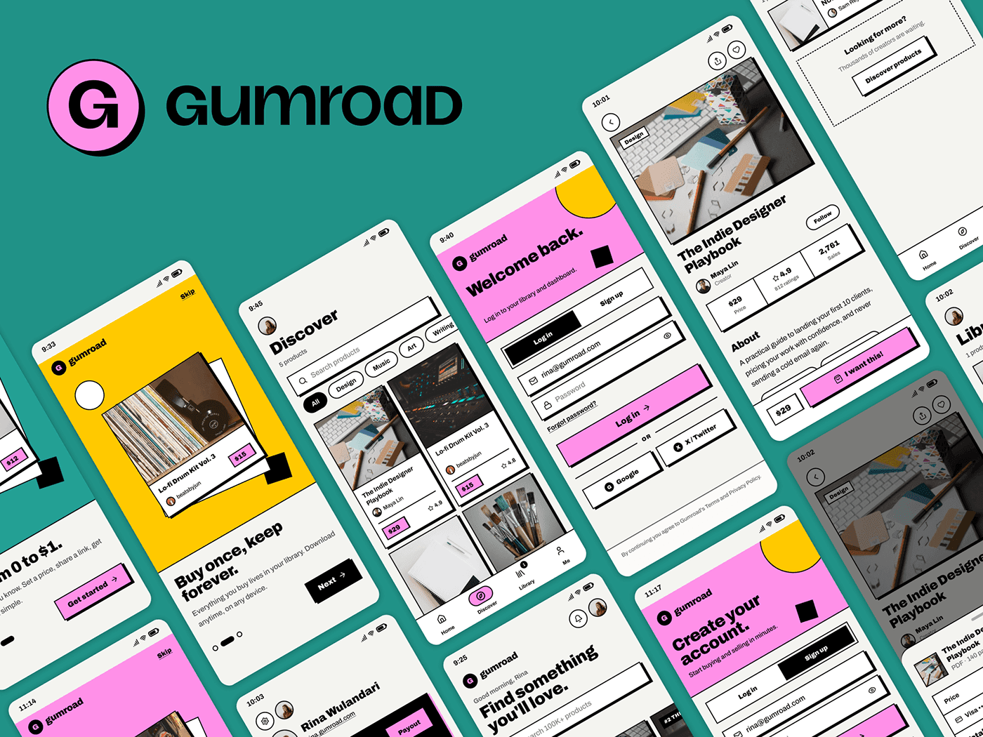 Gumroad Mobile App