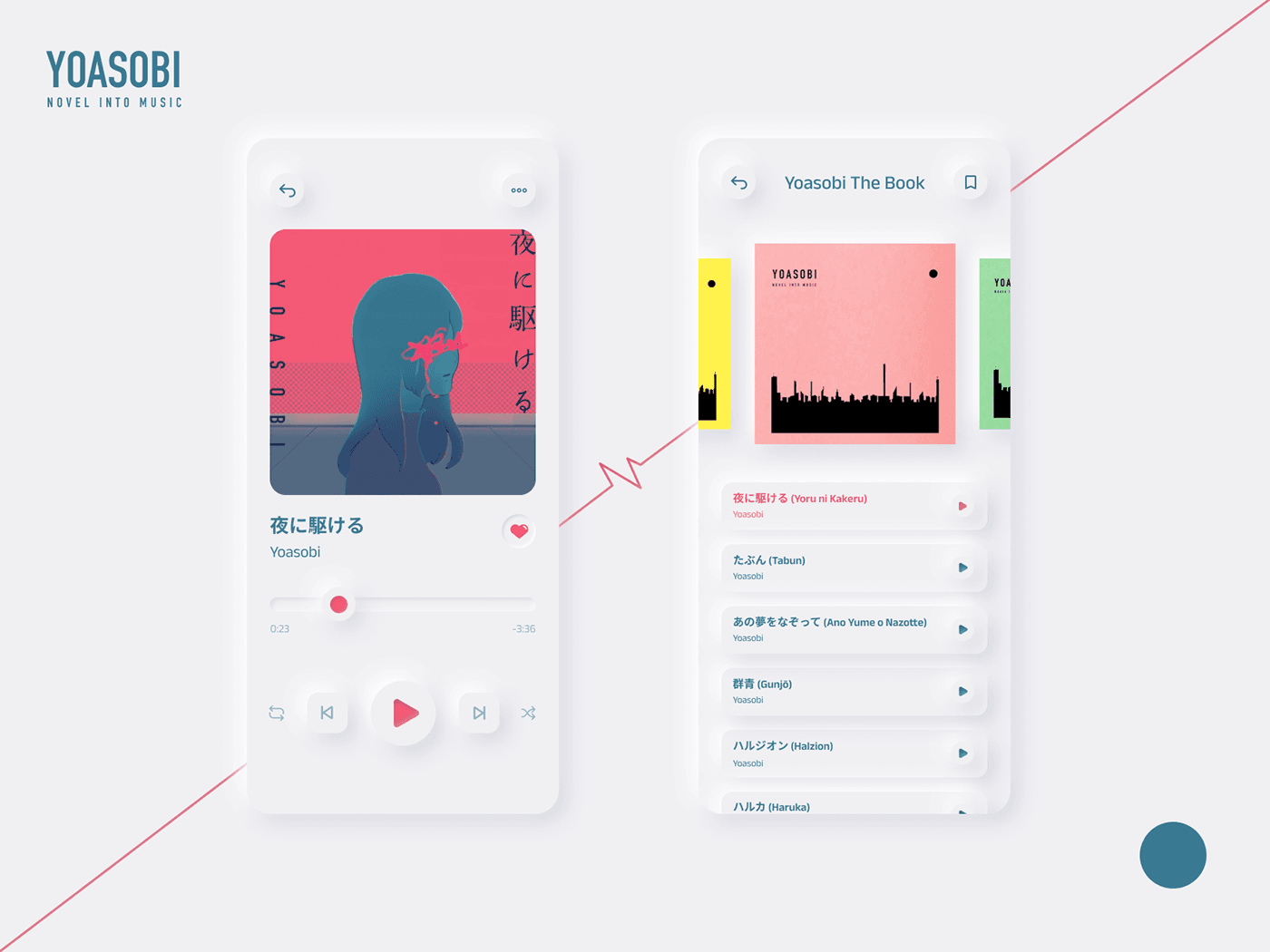Neumorphic Music | Yoasobi